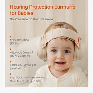 Baby Hearing Protection Earmuffs